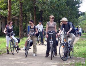 游客前来观赏吉仙国家园林增20%