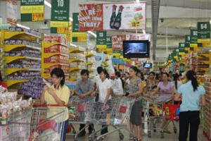 2010年10月份商品零售与服务总额达54300亿元