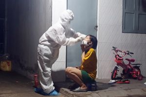 Thanh Phu면에서 사회적으로 격리한다