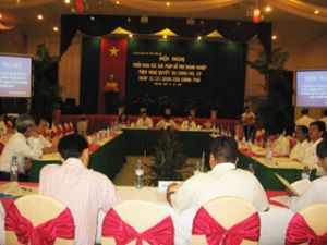 Seminar on the solutions to support businesses at the present time