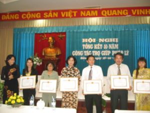 10-year summation of providing legal counsel services.