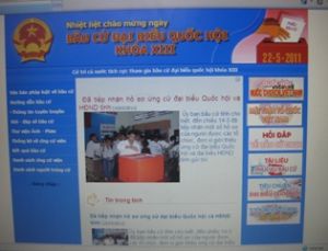 E-Portal for Candidates Standing as Deputies into the 13th National Assembly and Delegates into Dong Nai People’s Council in 2011-2016 Period Established