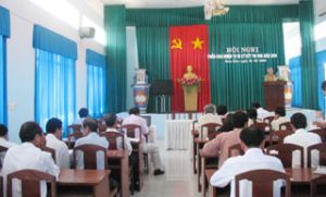 Vietnam Fatherland Front Committee of the province started to carry out its mission and signed off on a plan of emulation.