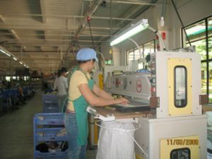 Eight out of nine major industries show an increase in production over the same period last year