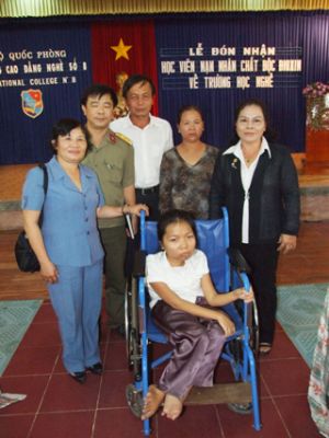 同奈省橙色剂受害者协会：广泛普遍照顾受害者的模型