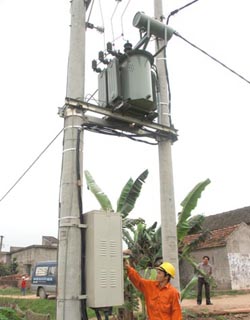 97.07 percent of rural households have power supplied