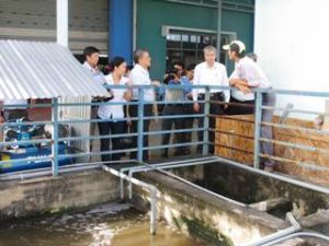 各工业区建设污水处理系统及污水连接的进度得以明显提高