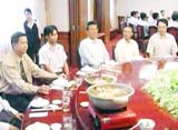 Hung Nghiep Formosa Company Ltd sums up its operation in 2005 and celebrates year end ceremony.