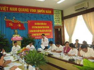 胡志明共青团中央前往同奈省进行访问工作并检查团工作及各青少年运动
