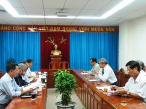 省人委会对越南AB Mauri有限公司进行工作会议