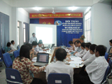 Seminar on results of applying the cleaner production model in Xuan Lap rubber processing plant