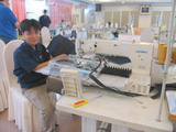 “Juki industrial sewing machine” shown