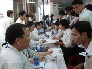 2009年第五届职业交易会再展泵县举办