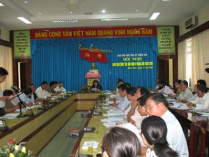 2010年头6个月的民运工作交办会议：水果收成不好，人民生活遭受困难