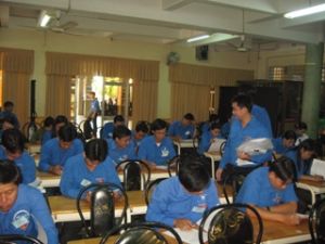 45名选手参加“能干的团会干部”比赛