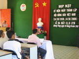Farmer Association of Quang Trung Commune: the IPM Club Opens