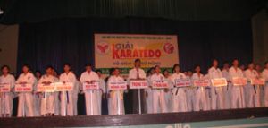 2009年边和市空手道公开赛开幕