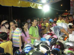 The third merry market day for workers held in Long Thanh