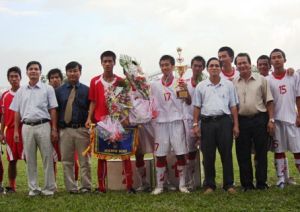 同奈夺取2009年东南部U17足球比赛冠军
