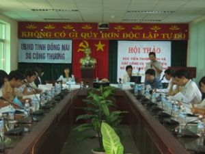 Dong Nai Department of Industry and Trade holds conference on  electronic trade promotion