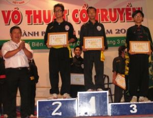 2011年边和市古传武术比赛结束。