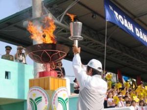 2009年第六届边和运动会开幕式隆重举行。