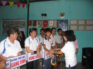 2009年边和市儿童少年-年轻-青年乒乓球比赛