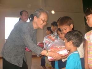 Movement of Donating Heating Jackets to the Poor Elderly