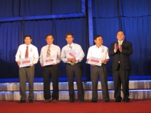 Tin Nghia Company Grants Four Ambulances