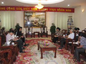 Vietnam Association of AO Victims has a working session with Dong Nai