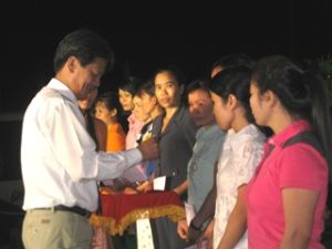 Images of the Culture Day of Workers Taking Place in Trang Bom district