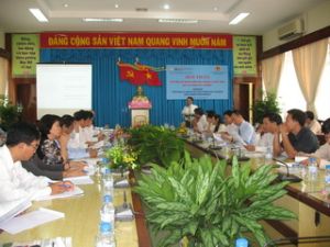 Workshop on building strategic plan for managing and training labor inspectors