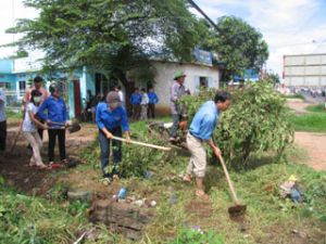 The national week of clean water and environmental hygiene 2010: clean water for a healthy world”.