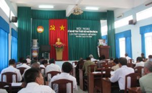 祖国阵线举行总结会议