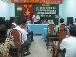 Long Thanh: 60 Candidates  Standing as Delegates into District-Level People's Council