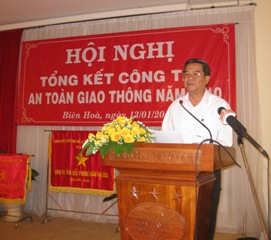 Dong Nai province’s Traffic Safety Board sums up its operation in 2010