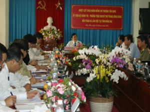 张晋创同志赴同奈省进行工作访问