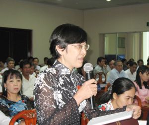 第七届同奈省人民会议第十三次会议第三天工作。