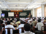 The conference on training for the movement “all people stand together to build a cultural life” in south eastern provinces opened.