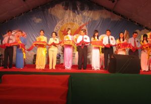 2008年越南高质量产品展览会开幕。