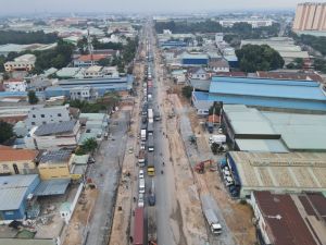 第３環状道路のTan Van・Nhon Trach区間の工事進捗を確保