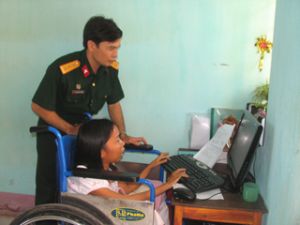 20 teachers trained in skills for working with disabled people