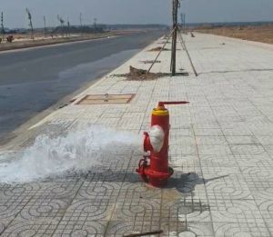 Long Thanh空港プロジェクトの再定住地の給水システムの完成