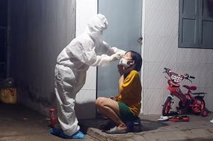 Thanh Phu町のロックダウン