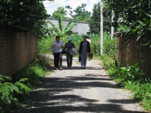 Women’s association in Hamlet 4, Gia Canh commune: the elderly live well
