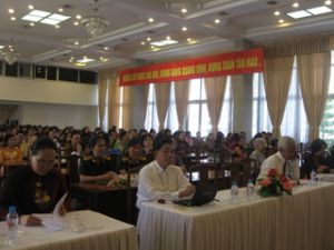 适值国际妇女节101周年纪念日暨二征夫人1971周年起义纪念节日举行见面会议