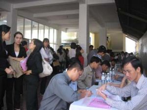 The 21st Job Transaction Floor Offers more than 2,300 Vacancies