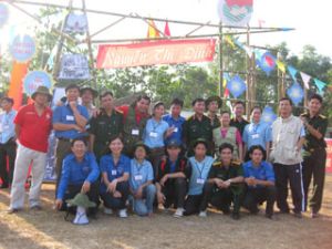 A Broad Range of Significant Activities Take Place in the Camping Trip themed "Youth Protects the Country"