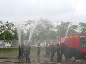 Fire Control Rehearsal Conducted in Nestle Company