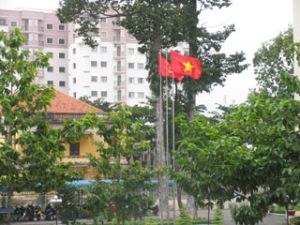 Hanging National Flag on September 2